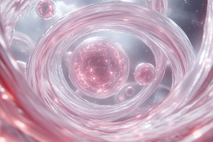 Abstract representation of a microsc, a Photo by Dvoevnore photos