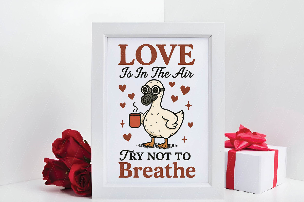 Anti Valentine Goose PNG, Valentine, an Illustration by DreamPrint404 (Photo 6 of 8)