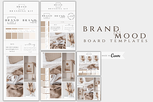 Business Brand Board Editable Kit, a Stationery Template by BRANDcontent