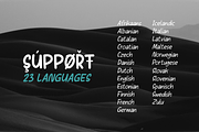 Sans Andreas // Handwritten family, a Sans Serif Font by Java pep (Thumbnail 6 of 8)