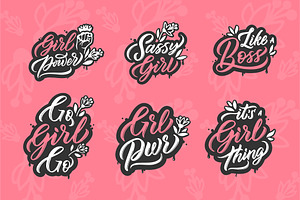 Girl Power SVG Quotes