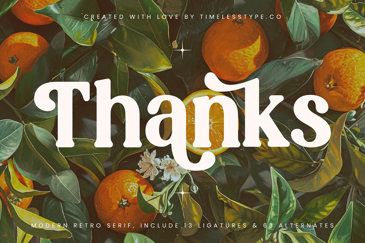 Magics Flavor Retro Modern Serif, a Serif Font by timelesstype.co (Photo 20 of 20)