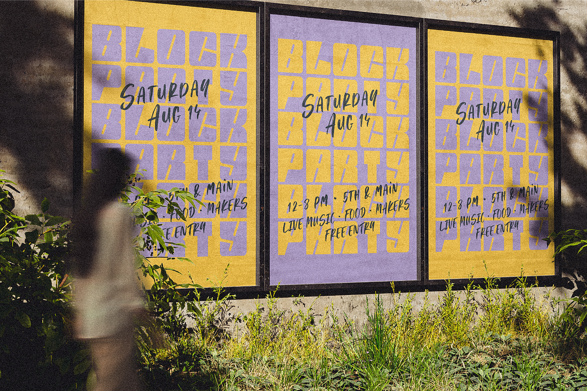 Seglano — Heavy Modular Display Type, a Sans Serif Font by Elyas Beria Studio (Photo 18 of 20)