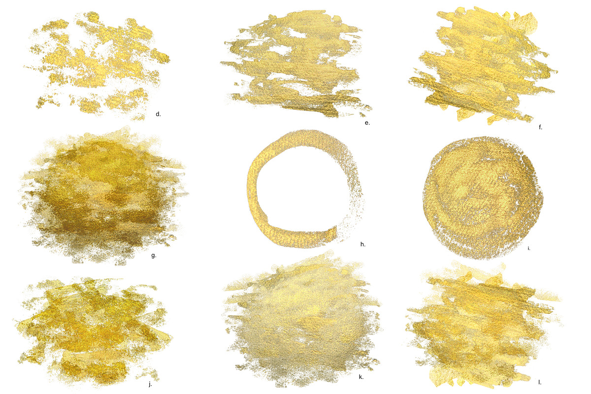 Golden textures, washes & splashes, a Texture Graphic by marie dricot (Photo 7 of 12)