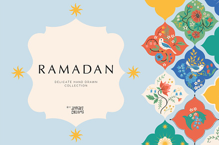 RAMADAN. Illustrations & patterns, a Decorative Illustration by annartdreams