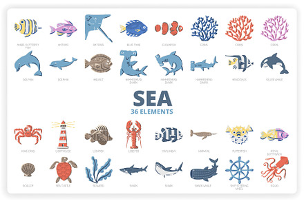 36 Sea Elements