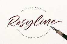 Rosyline - Stylish Script Font