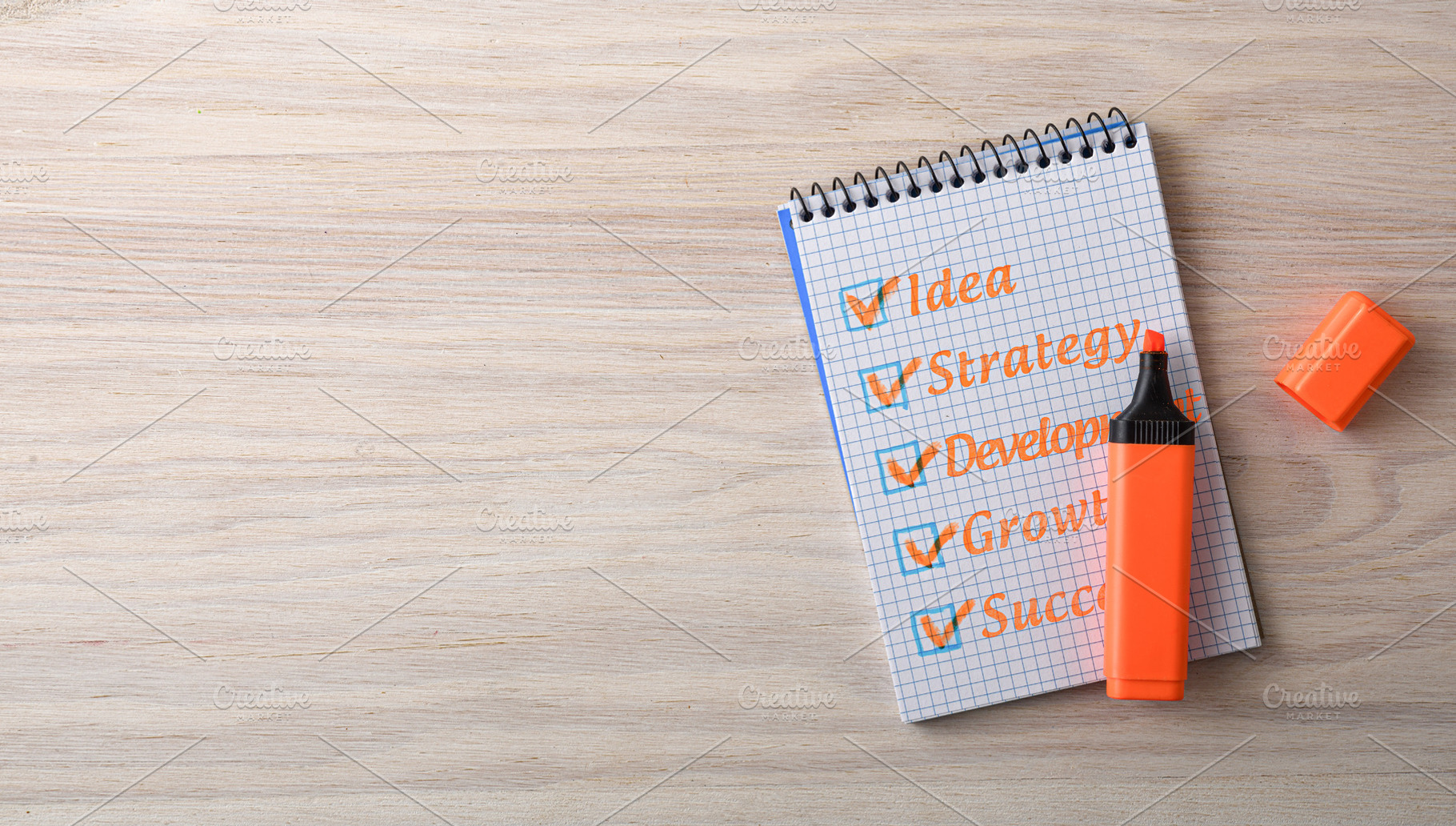 Business Planning Checklist on Notepad, a Business Photo by Davizro's Market