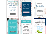 Canva Pinterest Templates, a Social Media Template by Gorgeous Graphics (Thumbnail 2 of 2)