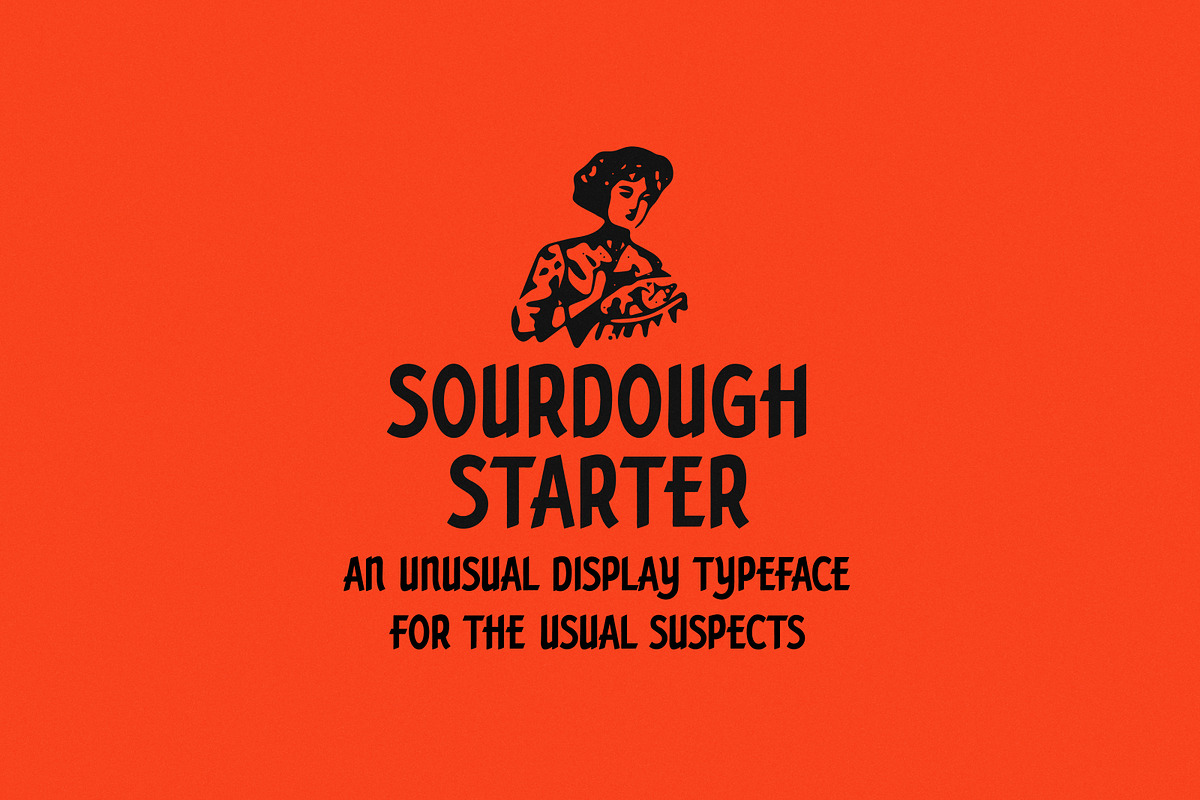 Sourdough Starter Blackletter Font, a Blackletter Font by Off The Rack © (Photo 1 of 5)