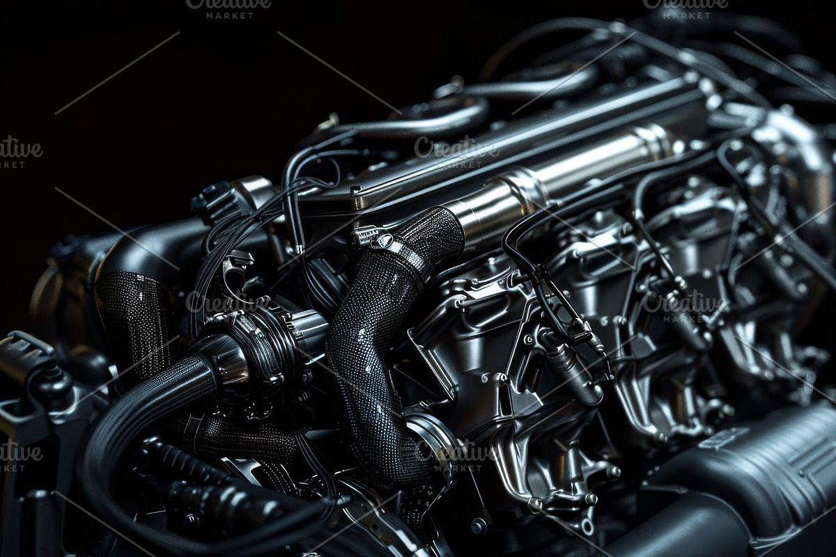 55 Car engines, a Transportation Illustration by Handmadefont (Photo 35 of 56)
