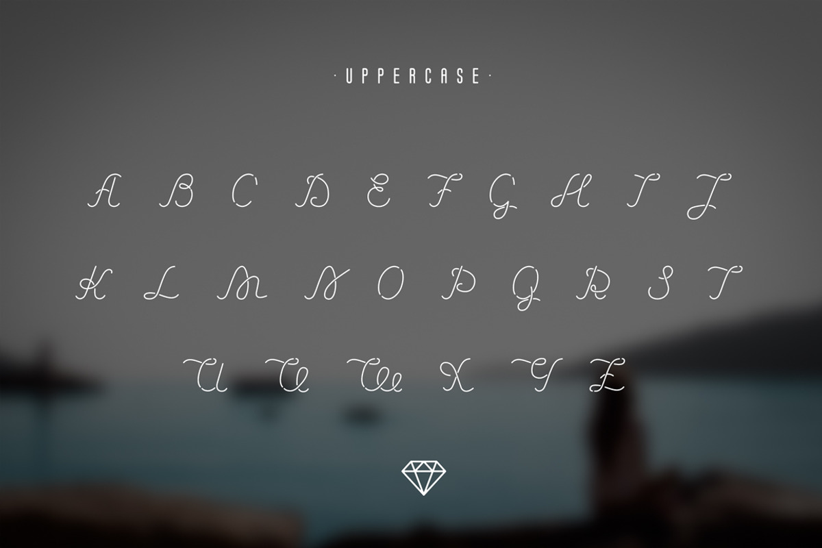 Jewel Font preview 2
