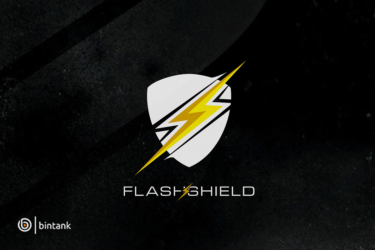Thunder Shield Logo, a Branding & Logo Template by Bintank Studio (Photo 2 of 2)