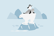 Arctic Animals Illustration, an Animal Illustration by Jump Studio (Thumbnail 3 of 10)