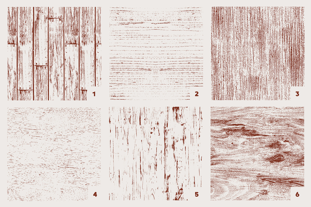 24 Seamless Wood Textures preview 3