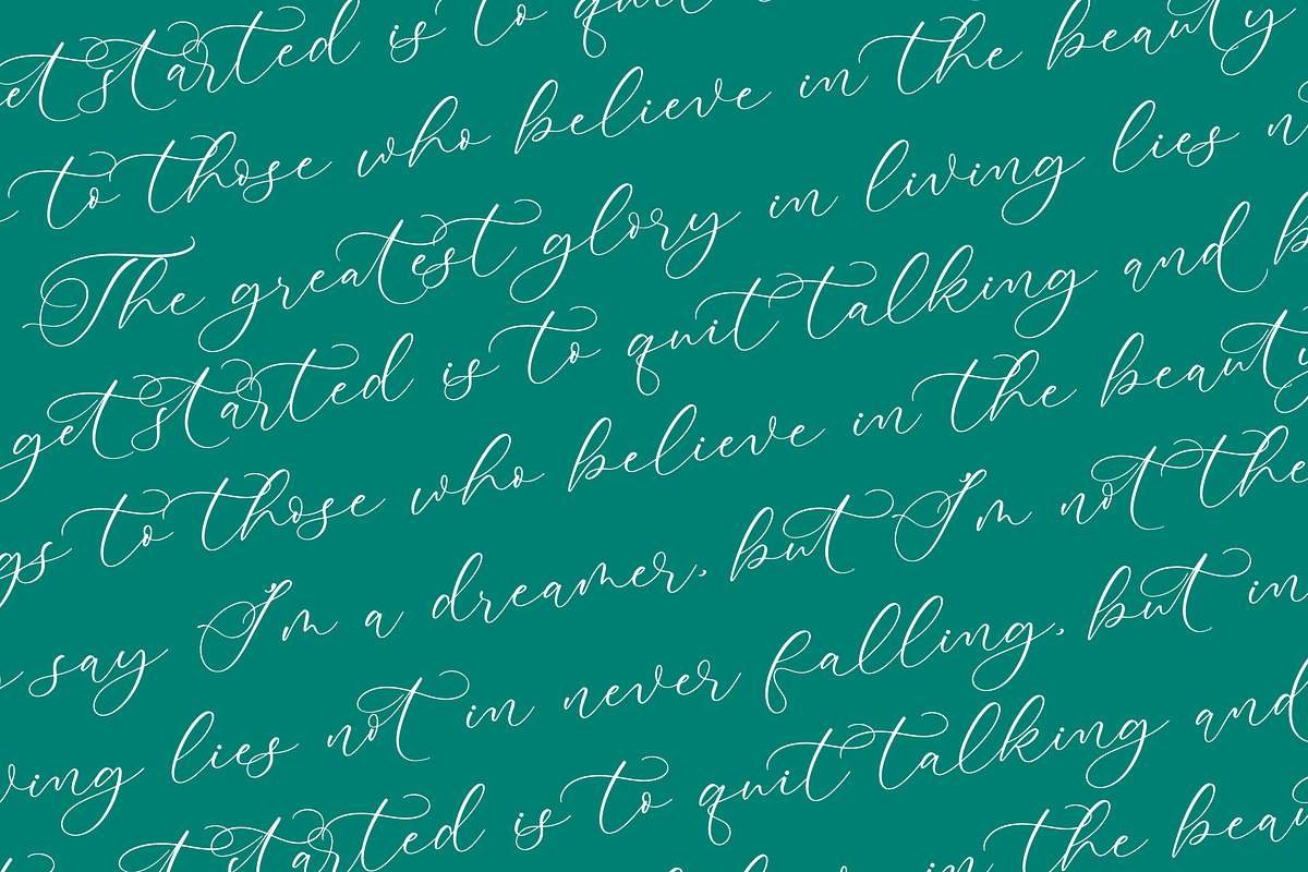 Avonta Qintani Stylish Calligraphy, a Script Font by stylishtype.co (Photo 17 of 20)