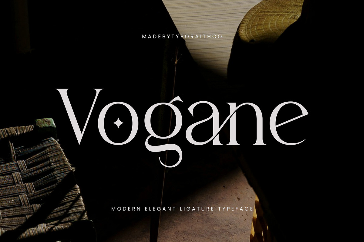 Vogane | Modern Elegant Ligature, a Serif Font by Typoraith Co (Photo 11 of 11)