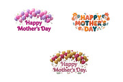 Mother's Day Balloons Clipart, an Illustration by GatewayDesign (Thumbnail 3 of 3)