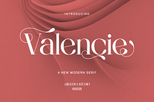 Valencie - Modern Elegant Serif