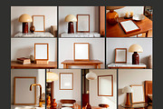Frame mockup set, a Product Mockup by Trissa (Thumbnail 7 of 7)
