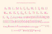 CS Meander Drawn, a Script Font by Craft Supply Co. (Thumbnail 8 of 8)