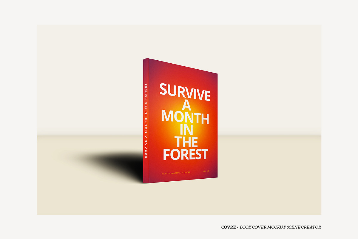 Book Cover Mockup Scene Creator, a Print Template by Mockstore (Photo 12 of 18)