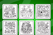 Christmas Santa Xmas Cozy Coloring, a Seasonal Illustration by Coco Bloom (Thumbnail 4 of 4)