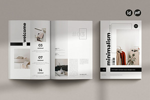 Minimal Template Layout, a Brochure Template by Creative-Work