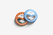 Pin Mockup, a Product Mockup by MrLetters (Thumbnail 2 of 5)