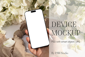 Device Mockup Phone BGF, an iPhone Mockup by PawMockups