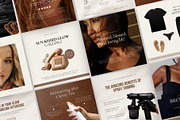 Spray Tan Instagram Post Templates, a Social Media Template by Design Lush Studio (Thumbnail 1 of 7)