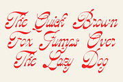La Prambors | Retro Script, a Script Font by Jolicia Type (Thumbnail 4 of 15)