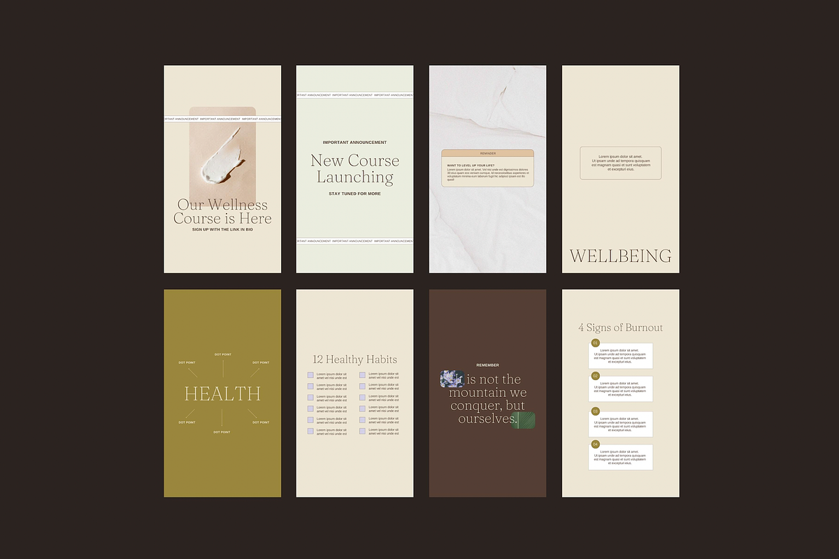 27 Juniper Instagram Story Templates preview 4