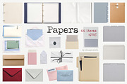ARCHIVIST - trendy paper collage kit, an Object Graphic by alenaganzhela (Thumbnail 3 of 9)