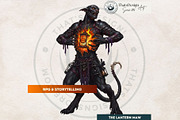 The Thirteenth Night Grimhollow Tale, a Seasonal Illustration by ThatsDesignArt (Thumbnail 5 of 17)