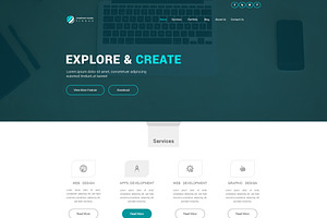 Teamlancer Portfolio PSD Template