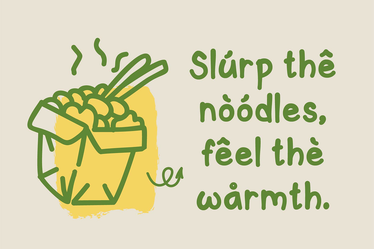 LOOMIE – Expressive Doodle Font, a Script Font by Huge Dream Studio (Photo 5 of 8)