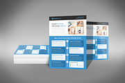 Flat Design Web Design Agency Flyer, a Flyer Template by Creativenauts (Thumbnail 3 of 4)
