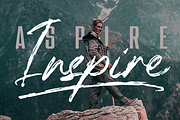 Briketts - Brush Rough Display Font, a Script Font by overlaytemplates (Thumbnail 2 of 5)