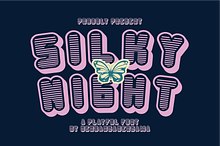 Silky Night Playful Font