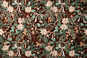 Festive Christmas Botanical Pattern, a Pattern Graphic by SirenaArt (Thumbnail 7 of 15)