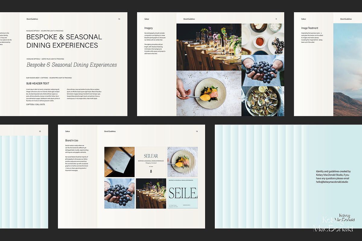Seilear - Brand Guidelines Template, a Branding & Logo Template by ...