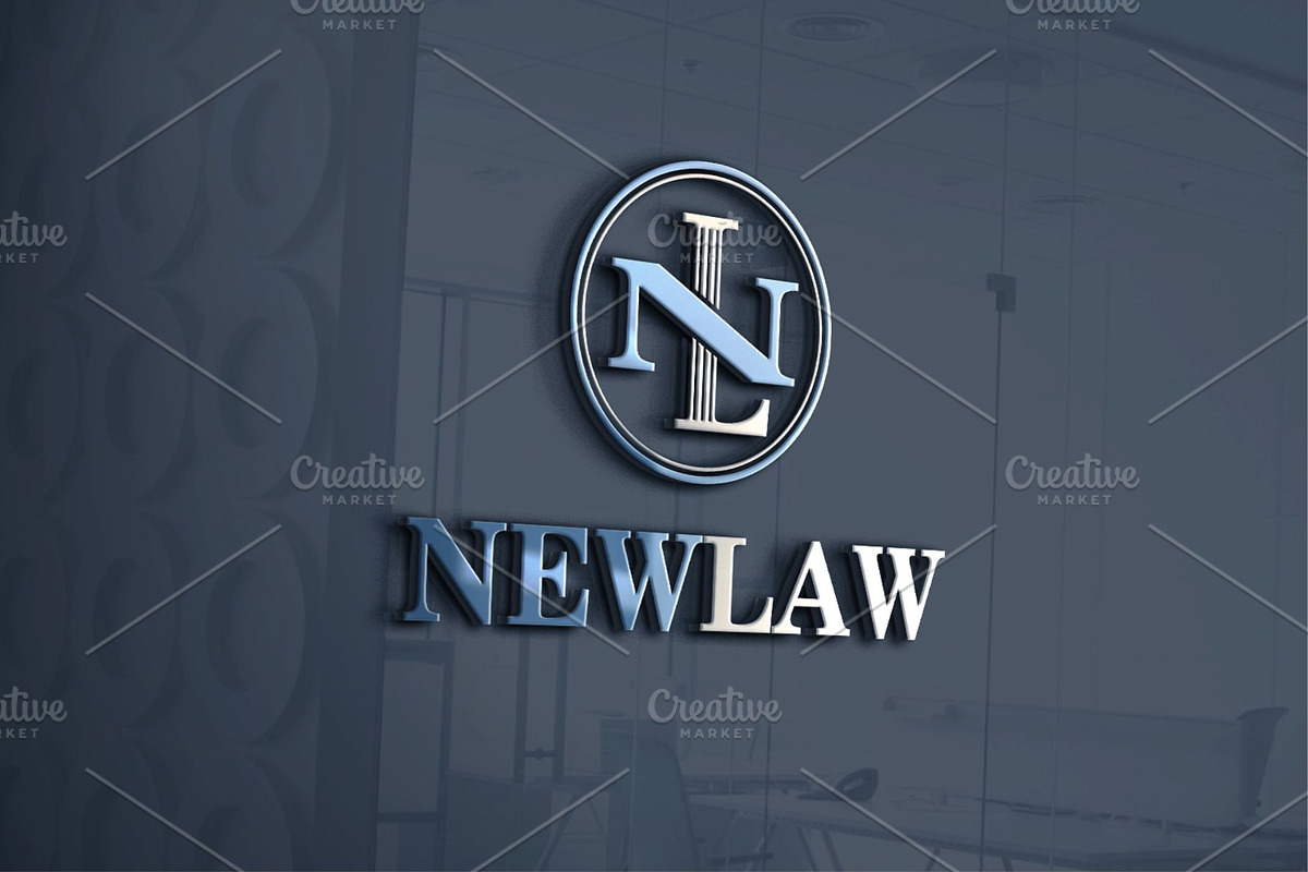 Letter N & L Logo | Law Logo, a Branding & Logo Template by REDVY CREATIVE (Photo 1 of 4)