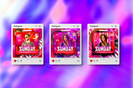 Dj Night Club Party Flyer Design, a Poster Template by Mk_Studio