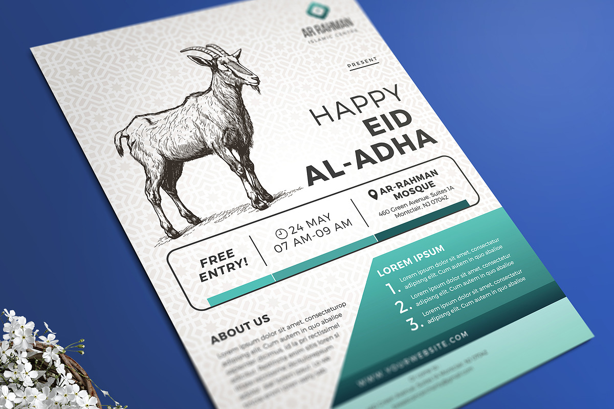 Eid Al Adha Flyer preview 2