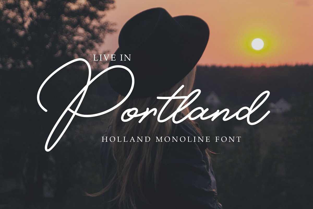 Holland Elegant Font Collection, a Script Font by Lettersiro (Photo 8 of 12)