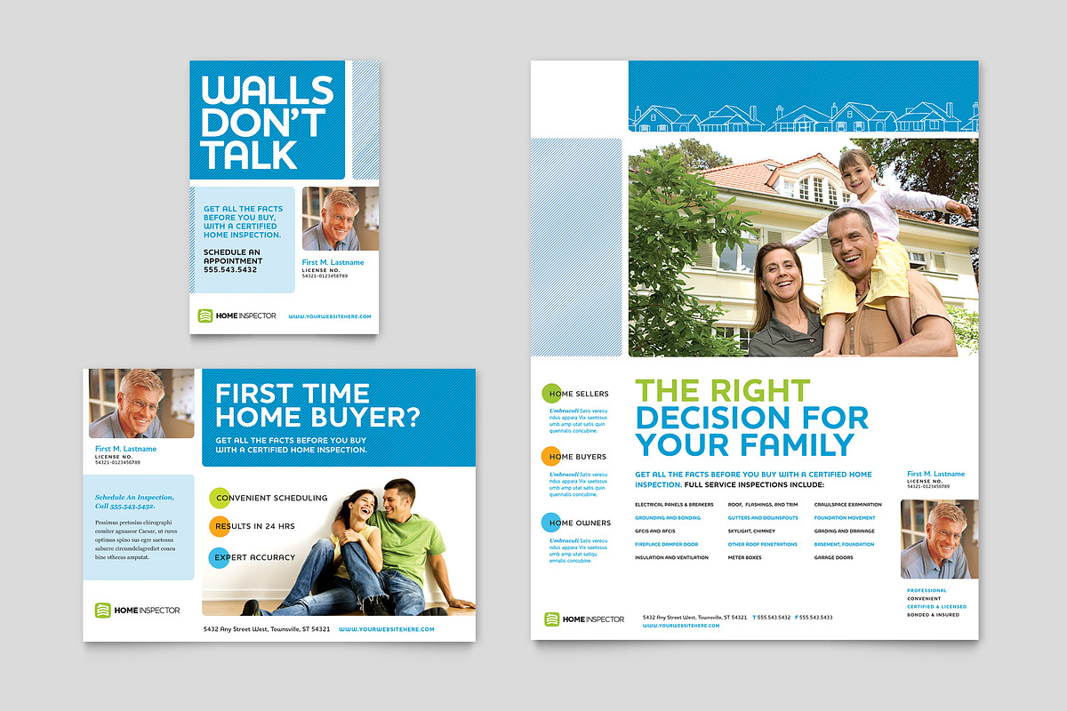 Home Inspection Flyer Template, a Flyer Template by StockLayouts (Photo 3 of 3)