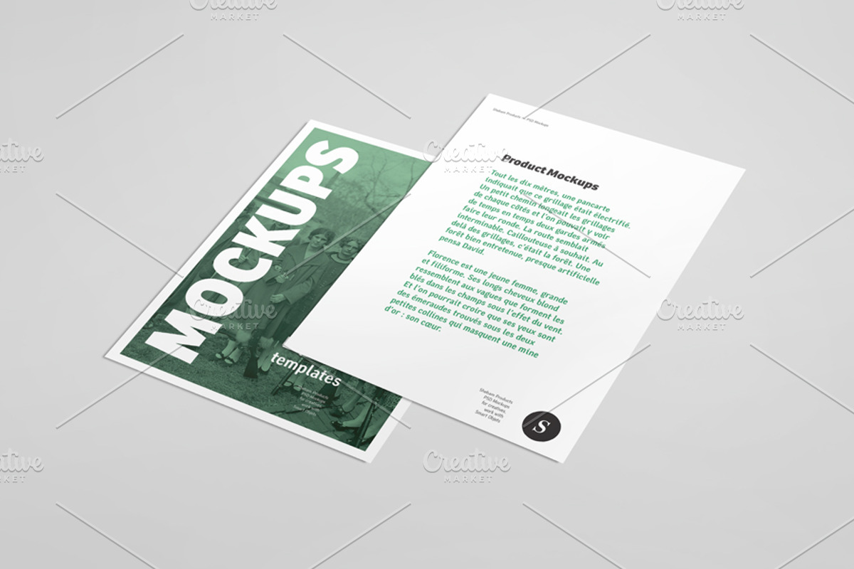 Flyer Mockup - 06, a Print Template by Formelier (Photo 1 of 4)