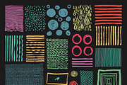 Ink Brush Strokes vector eps 10, a Texture Graphic by Soulful Vectors (Thumbnail 3 of 7)