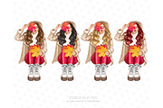 Fall Clipart, Autumn fashion, a Food Illustration by Collart Studio (Thumbnail 3 of 11)